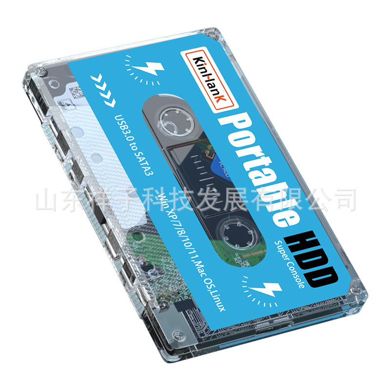 Cross-border 500GB batocera built-in 55000 plug and play external mechanical mobile game hard drive