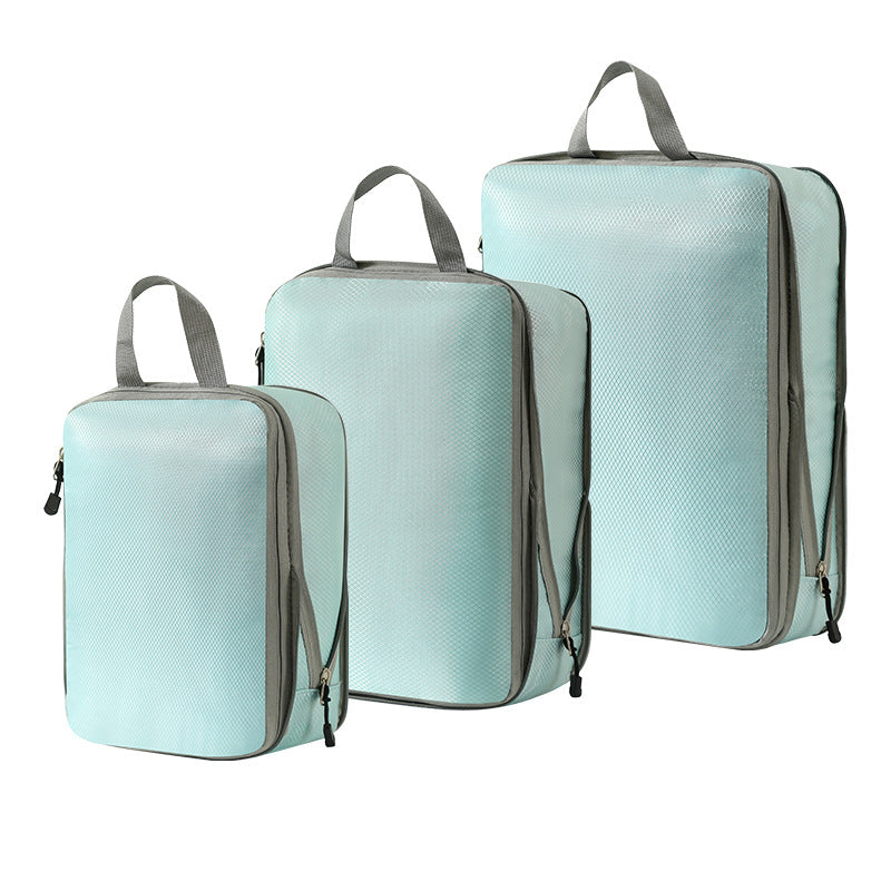 Travel storage bag compression seven-piece set digital toiletries cosmetics storage bag clothes shoes luggage travel bag