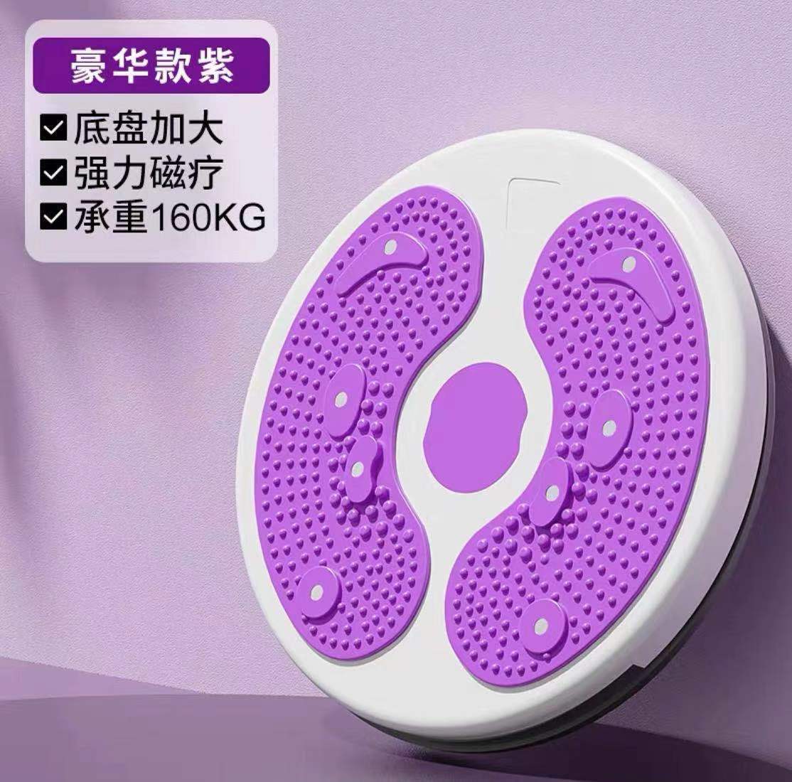 Factory direct supply wholesale one piece home waist rotating plate pull rope fitness waist twisting plate genuine magnetic fitness equipment