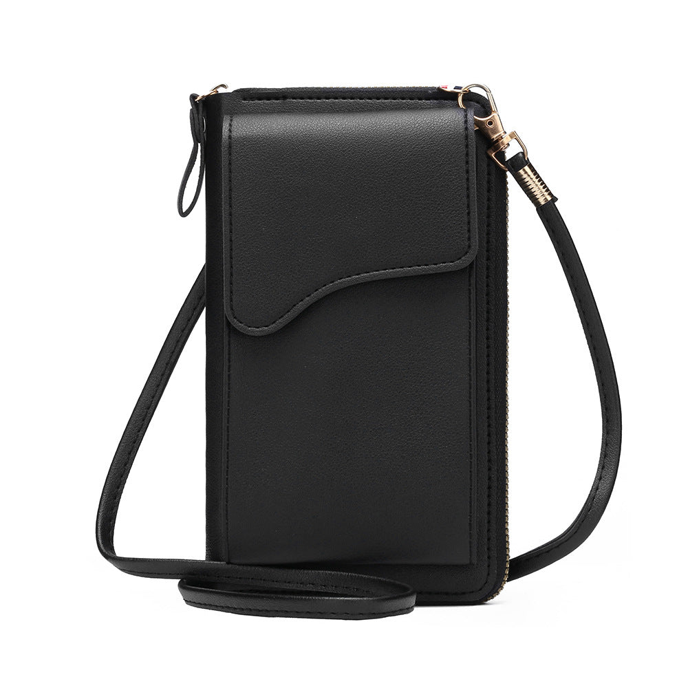 Cross-border foreign trade mobile phone bag women's messenger bag new Korean style buckle mobile phone bag mini small bag women's bag factory wholesale