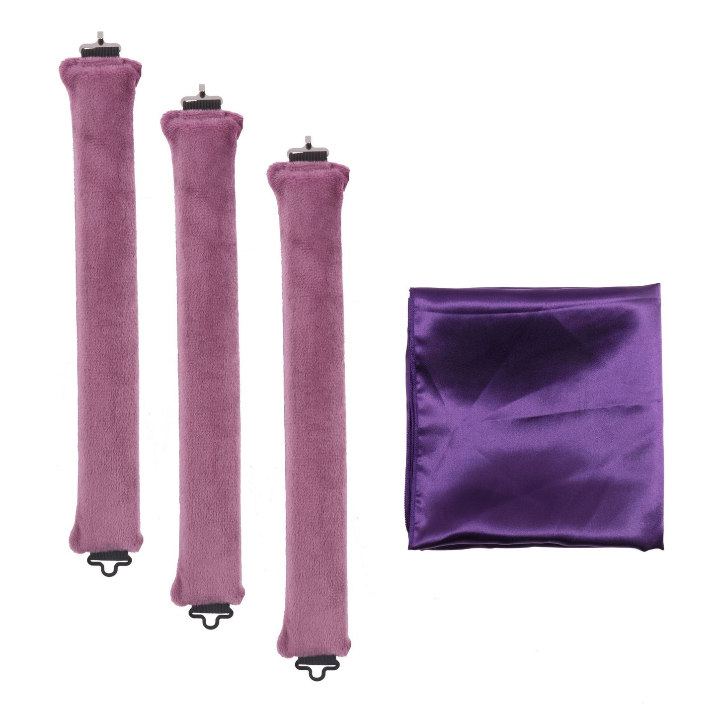 Heatless Curler with Hook for All Hair Types