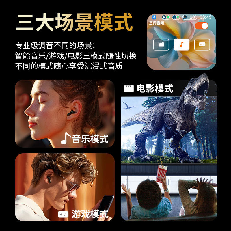 Factory direct sale LY30 color screen touch wireless bluetooth headset double label noise reduction long battery life bluetooth headset wholesale