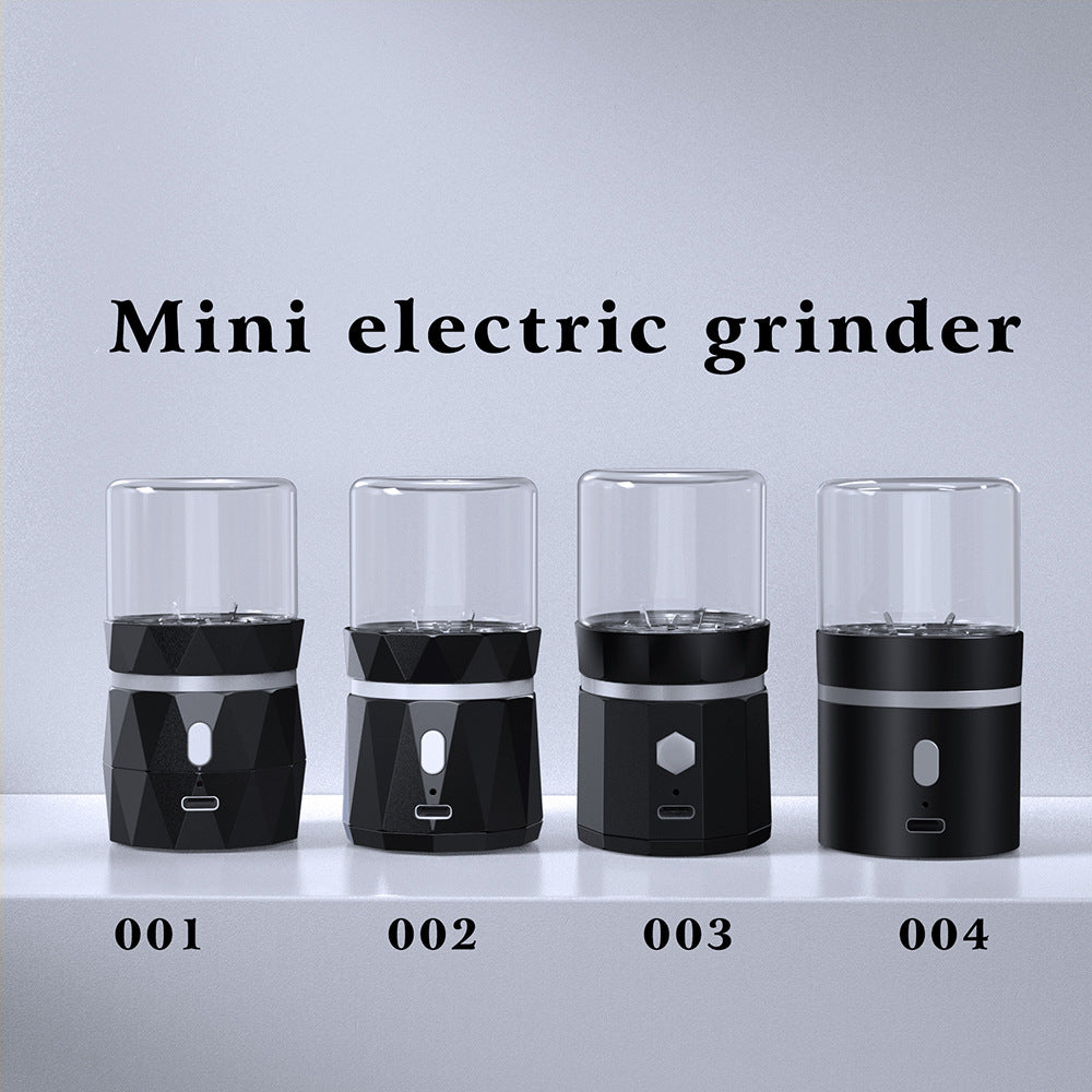 Cross-border new lightweight portable mini electric tobacco grinder crusher herbal metal grinder manufacturer spot