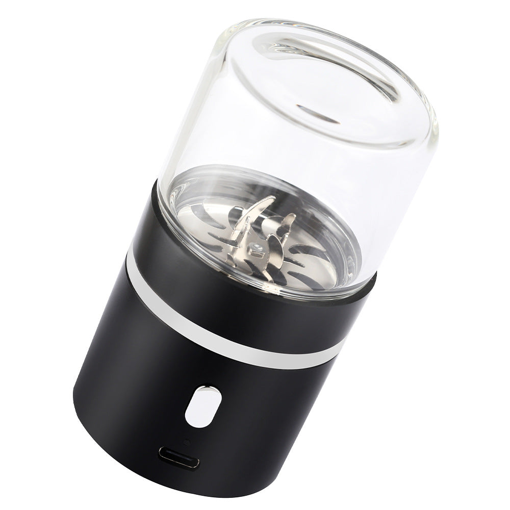 Cross-border new lightweight portable mini electric tobacco grinder crusher herbal metal grinder manufacturer spot