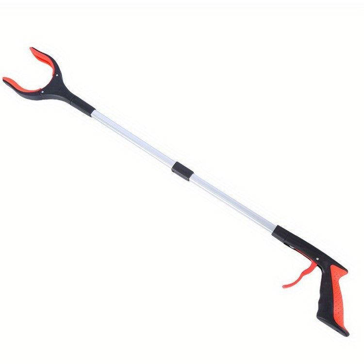 Aluminum alloy garbage clamp sanitary pliers sanitation garbage picking tool picker long clamp pick up foldable pliers