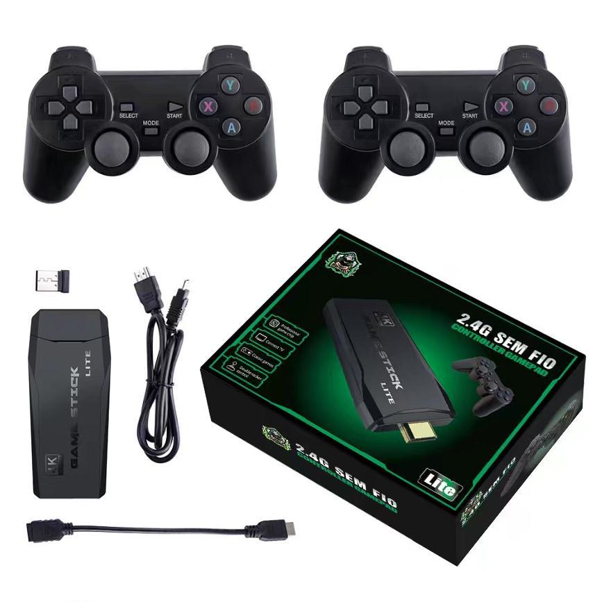 Hot selling m8 game console HDMI home TV game console cross-border wireless handle double arcade retro game console