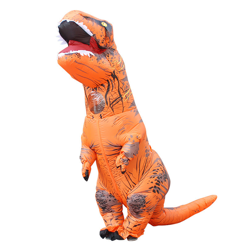 Halloween Children's Day Tyrannosaurus Inflatable Dinosaur Clothes Halloween Party Funny Dinosaur Inflatable Clothes Cross Border