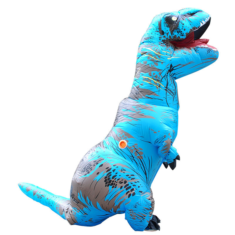 Halloween Children's Day Tyrannosaurus Inflatable Dinosaur Clothes Halloween Party Funny Dinosaur Inflatable Clothes Cross Border