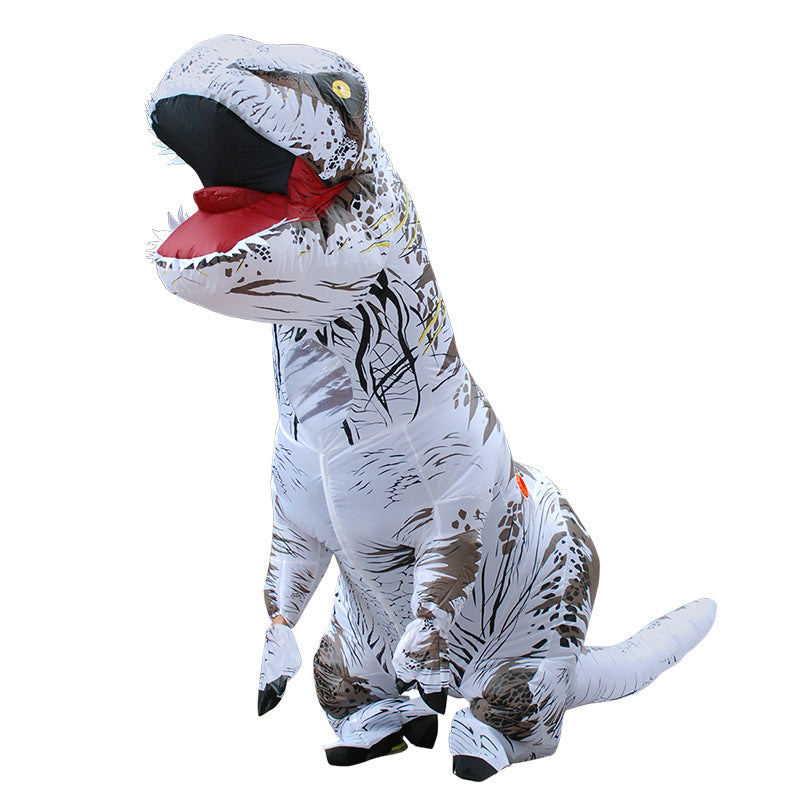 Halloween Children's Day Tyrannosaurus Inflatable Dinosaur Clothes Halloween Party Funny Dinosaur Inflatable Clothes Cross Border