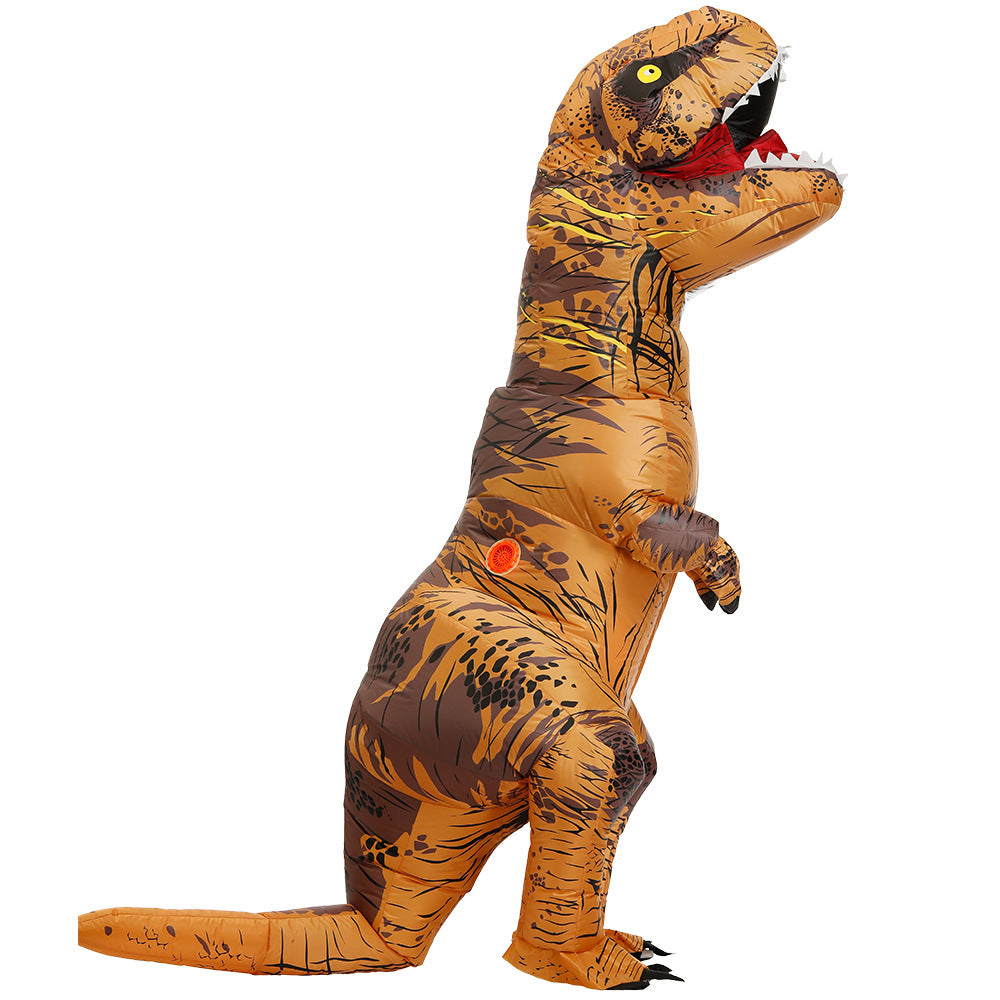 Halloween Children's Day Tyrannosaurus Inflatable Dinosaur Clothes Halloween Party Funny Dinosaur Inflatable Clothes Cross Border