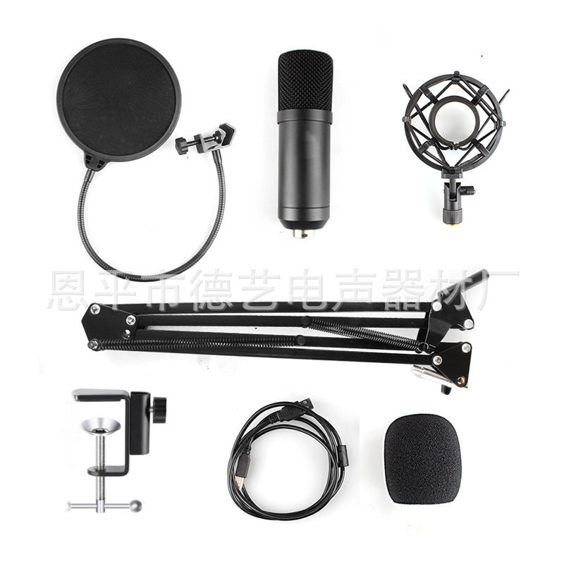 Cross-border special supply of new USB condenser microphone computer microphone bm-800 BM-700USB microphone karaoke