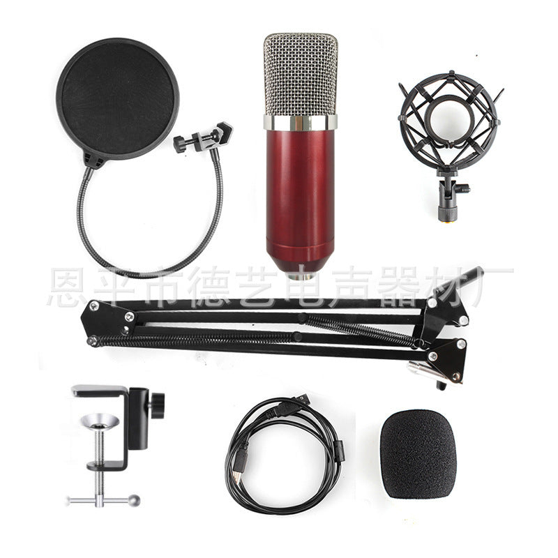 Cross-border special supply of new USB condenser microphone computer microphone bm-800 BM-700USB microphone karaoke