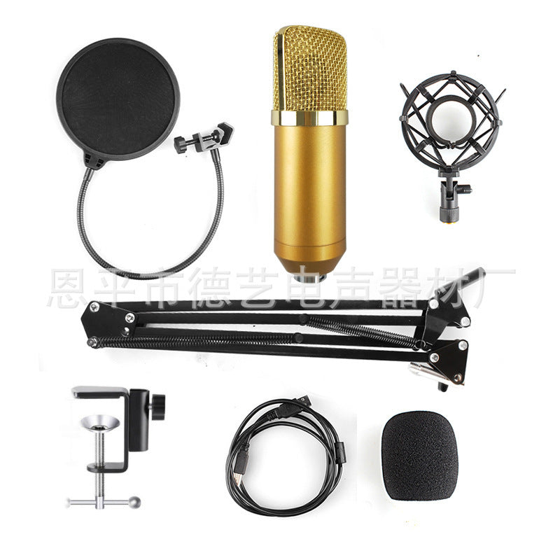 Cross-border special supply of new USB condenser microphone computer microphone bm-800 BM-700USB microphone karaoke