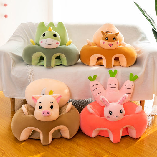 3 month old baby sofa chair baby learning to sit artifact child training seat 6 month anti-fall waist protection stool backrest