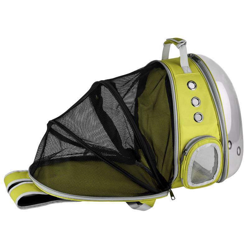 Cat bag pet backpack portable transparent space capsule pet bag for going out cat supplies breathable backpack