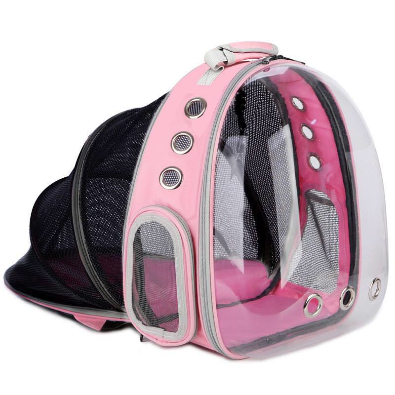 Cat bag pet backpack portable transparent space capsule pet bag for going out cat supplies breathable backpack