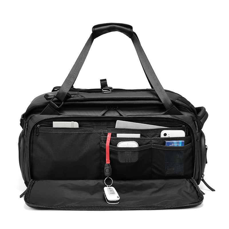 Multifunctional dry and wet separation sports fitness bag large capacity outdoor travel bag business commuting men's backpack