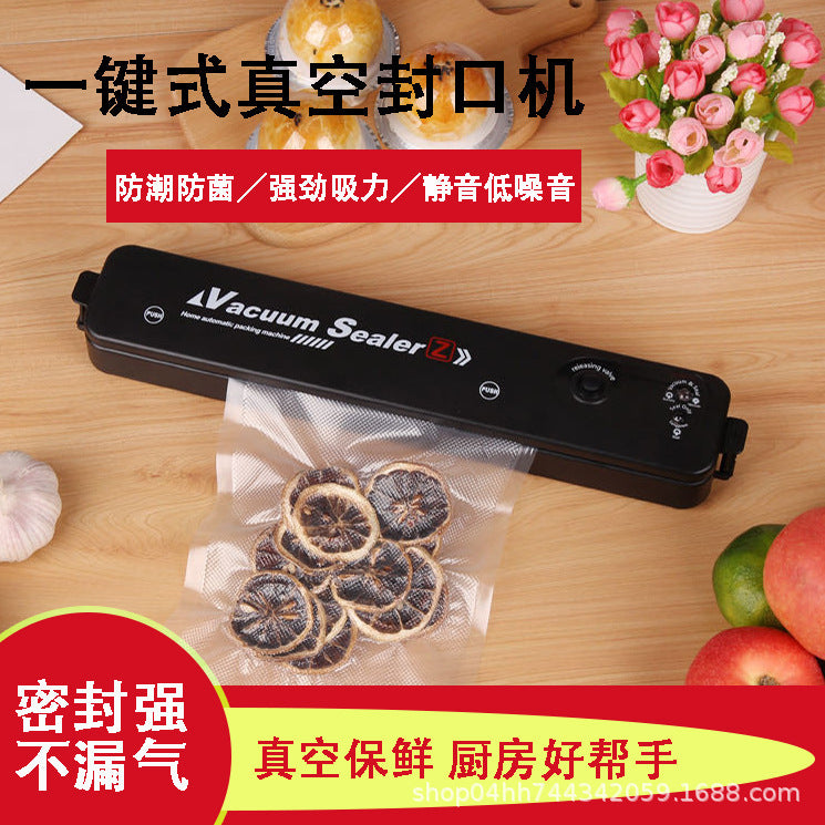 Vacuum Packaging Machine Household Automatic Vacuum Sealing Machine Portable Vacuum Food Preservation Small Plastic Sealing Machine