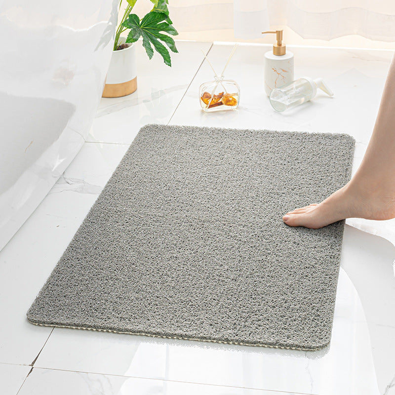 Cross-border Amazon bathroom non-slip mat shower room bath step foot mat silk ring toilet toilet waterproof floor mat