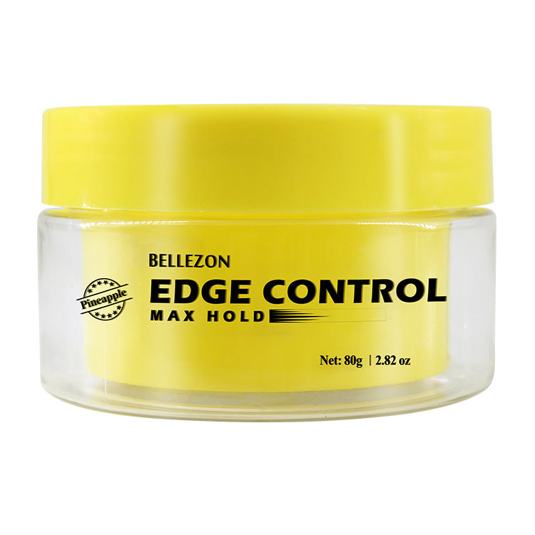 Edge Control hair wax for sideburns with fruity fragrance, non-greasy, glossy and white-free hair wax for sideburns