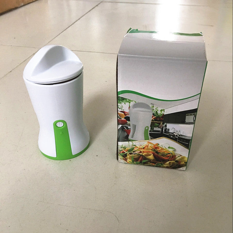 Kitchen shredder, radish spiral funnel shredder, rotary shredder, three-in-one vegetable shredder