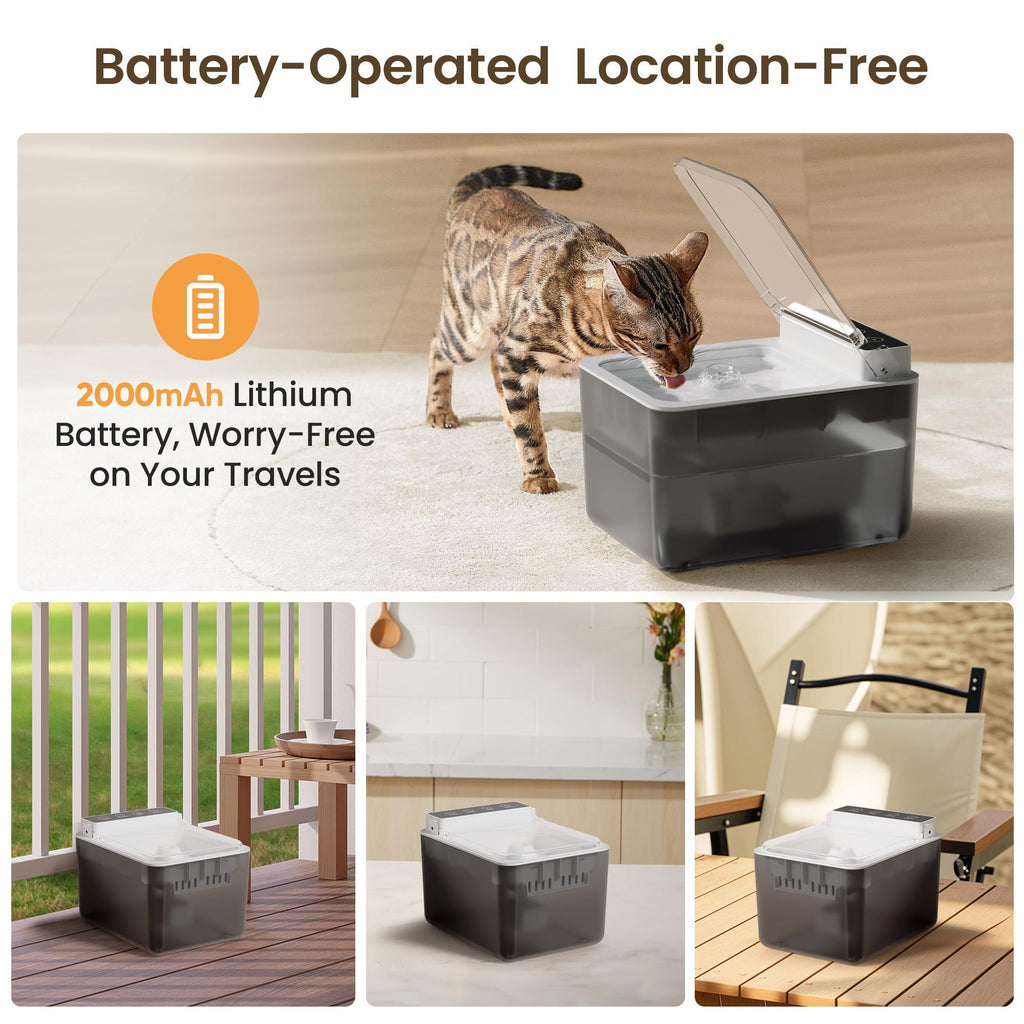 Wireless Pet Water Fountain