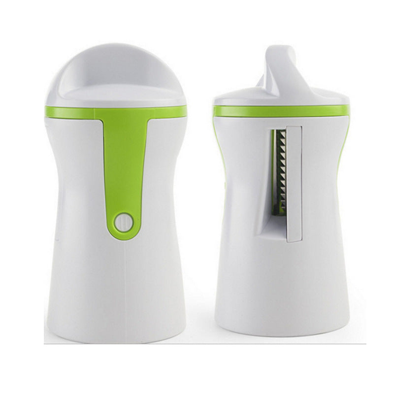 Kitchen shredder, radish spiral funnel shredder, rotary shredder, three-in-one vegetable shredder