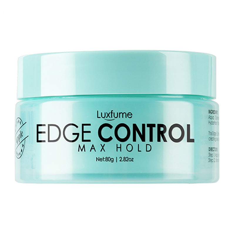 Edge Control hair wax for sideburns with fruity fragrance, non-greasy, glossy and white-free hair wax for sideburns