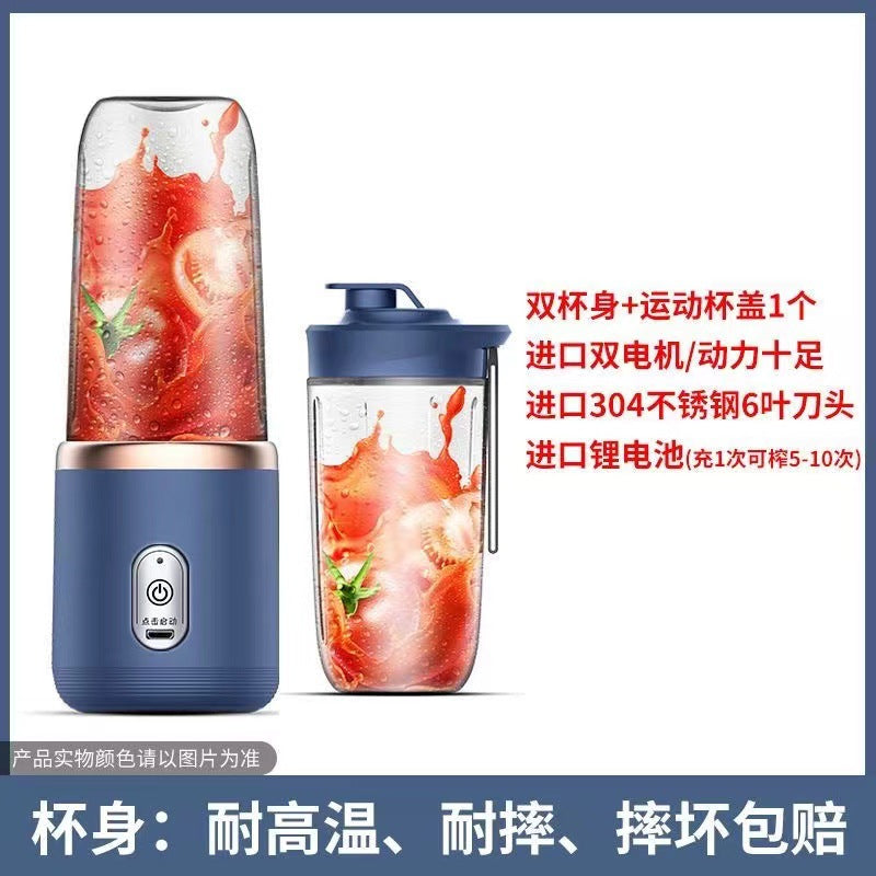 Cross-border hot juicer rechargeable portable small juicer student home mini juice blender wholesale