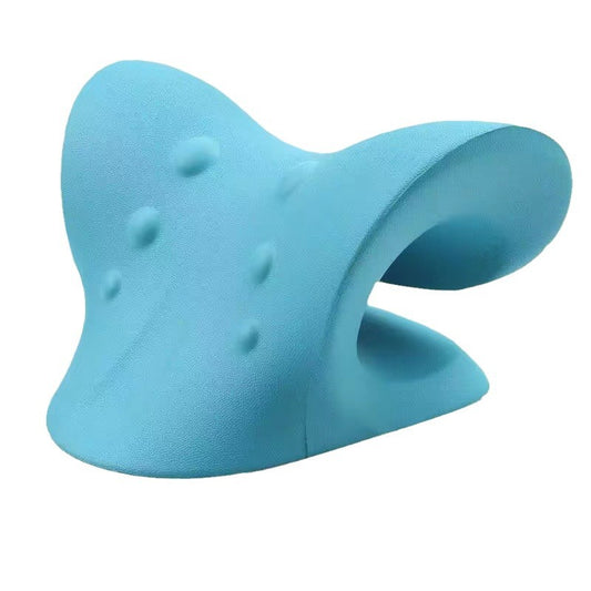 C-shaped pillow cervical massage pillow neck corrector traction support massage pillow acupressure rich sports health care protective gear