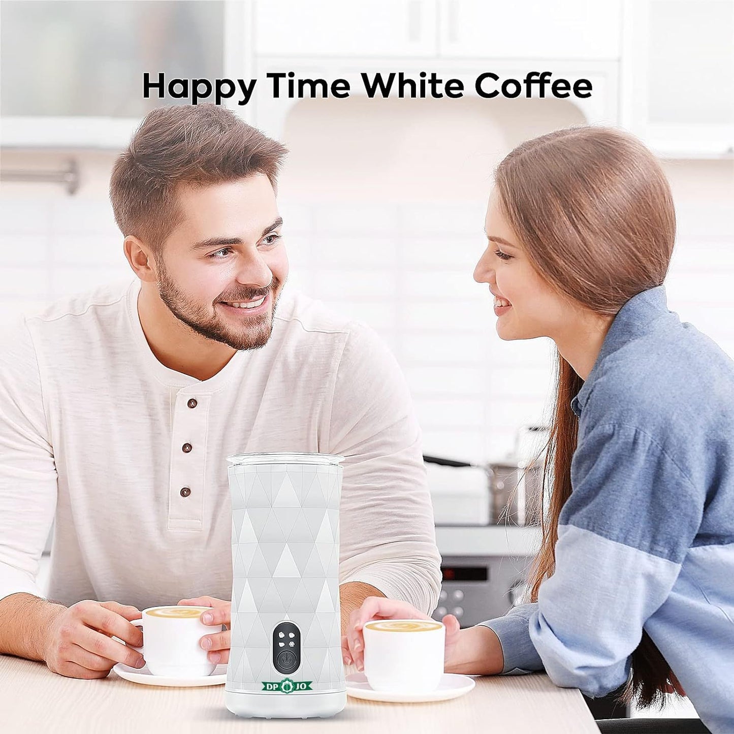 Cross-border hot selling home coffee milk frother milk tea shop fully automatic hot and cold milk frother electric milk frother