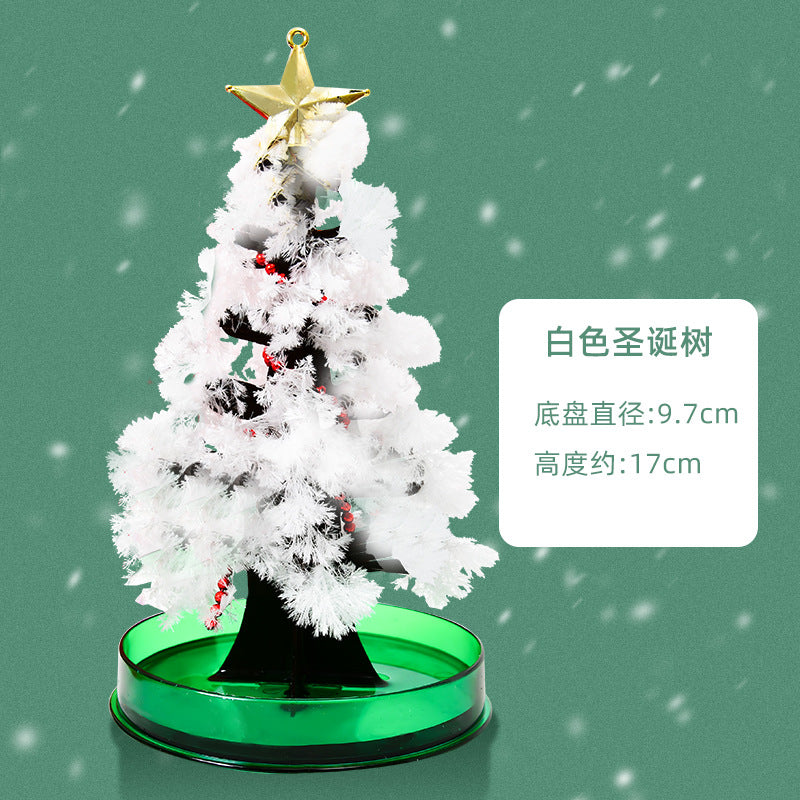 Large magic tree colorful Christmas tree magical watering will bloom paper tree crystal creative Christmas gift