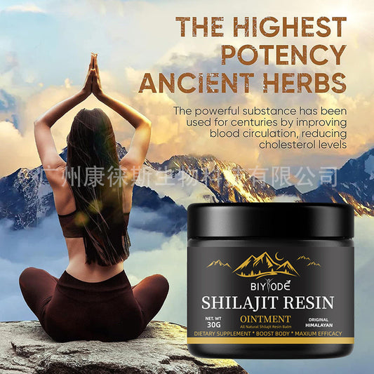 Cross-border spot Amazon hot sale Shilajit resin shilajit paste 30g/bottle resin paste mineral