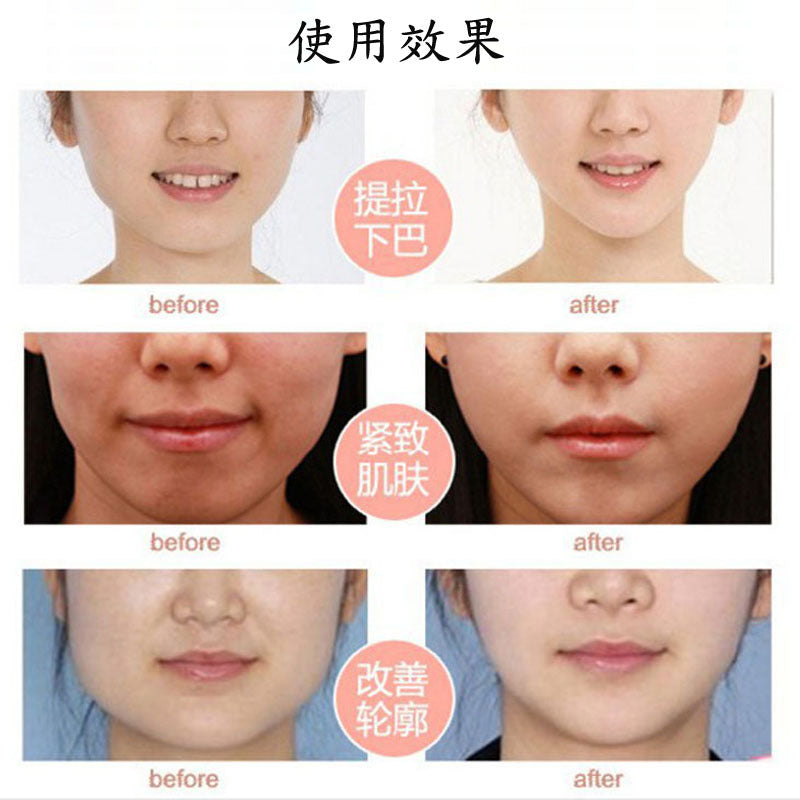 Lifting ear-hanging double V face mask gel to tighten the masseter muscle, double chin, and tighten the small V face Amazon cross-border wholesale