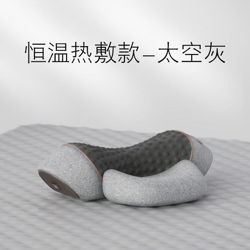 Cervical pillow for protecting the vertebrae while sleeping, special massage for the spine, non-traction heating compress, repairing cylindrical cervical pillow