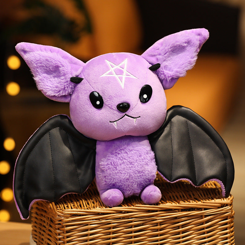 Devil Bat Doll Plush Toy Halloween Doll Company Festival Event Gift Children Doll Wholesale