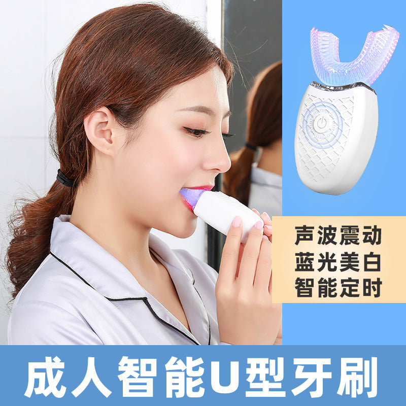 Electric toothbrush adult rechargeable fully automatic sonic soft bristle portable male and female students vibration cleaning toothbrush