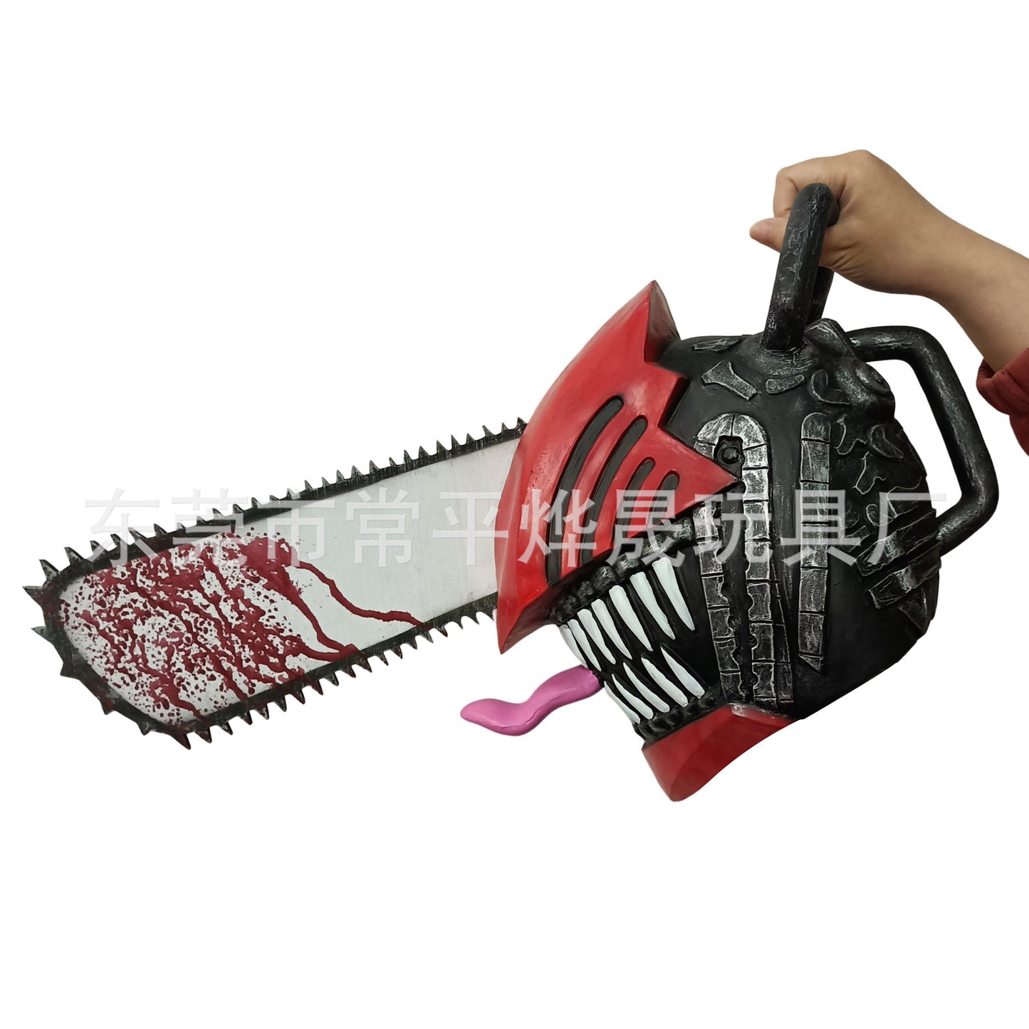 Cross-border new anime chainsaw mask spot horror Pochita Denji helmet Halloween character