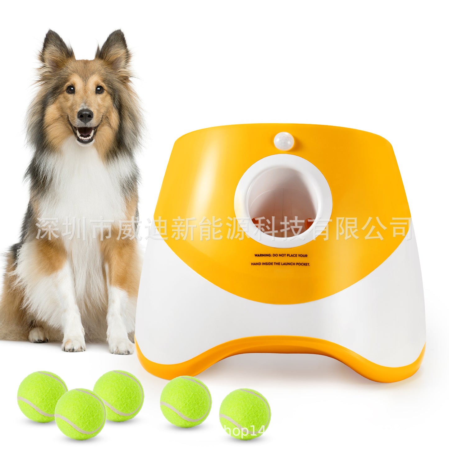 Manufacturer Dog Pet Toys Products Ball Tossing Machine Pet Automatic Ball Tossing Machine Indoor and Outdoor Tennis Ball Tossing Machine