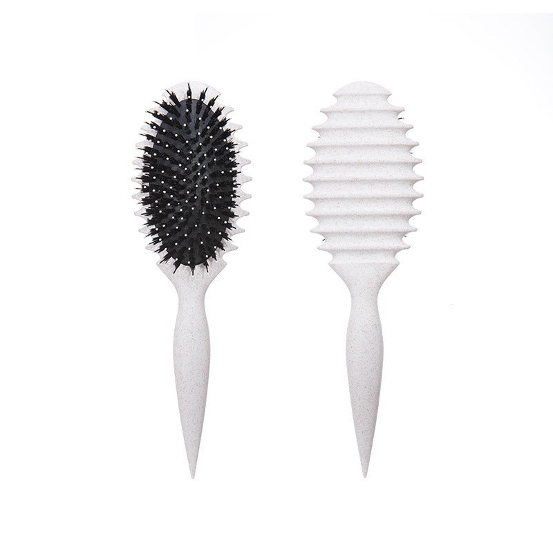 Hot Comb Wholesale Bounce Curl Defining Styling Brush Massage Comb Air Cushion Comb Curling Comb Cross-border Comb Factory