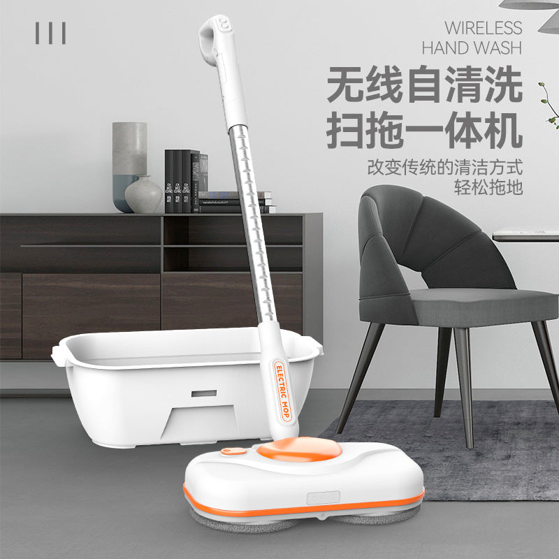 Household floor washing machine intelligent sweeping and mopping all-in-one fully automatic electric mop floor sweeping machine mopping machine cross-border gift