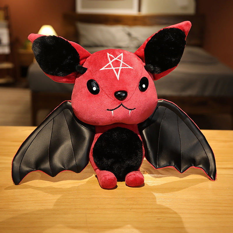 Devil Bat Doll Plush Toy Halloween Doll Company Festival Event Gift Children Doll Wholesale