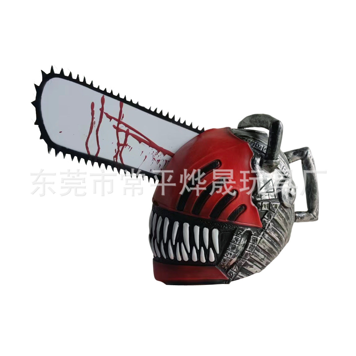 Cross-border new anime chainsaw mask spot horror Pochita Denji helmet Halloween character