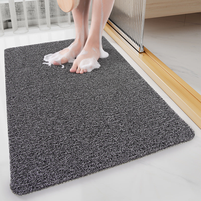 Cross-border Amazon bathroom non-slip mat shower room bath step foot mat silk ring toilet toilet waterproof floor mat