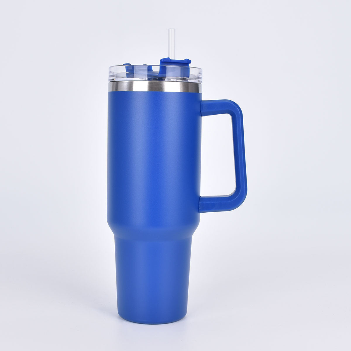 Ice Cup 304 Stainless Steel 40oz Car Cup Large Capacity Thermos Cup Straw Cup Cold Coffee Car Water Cup