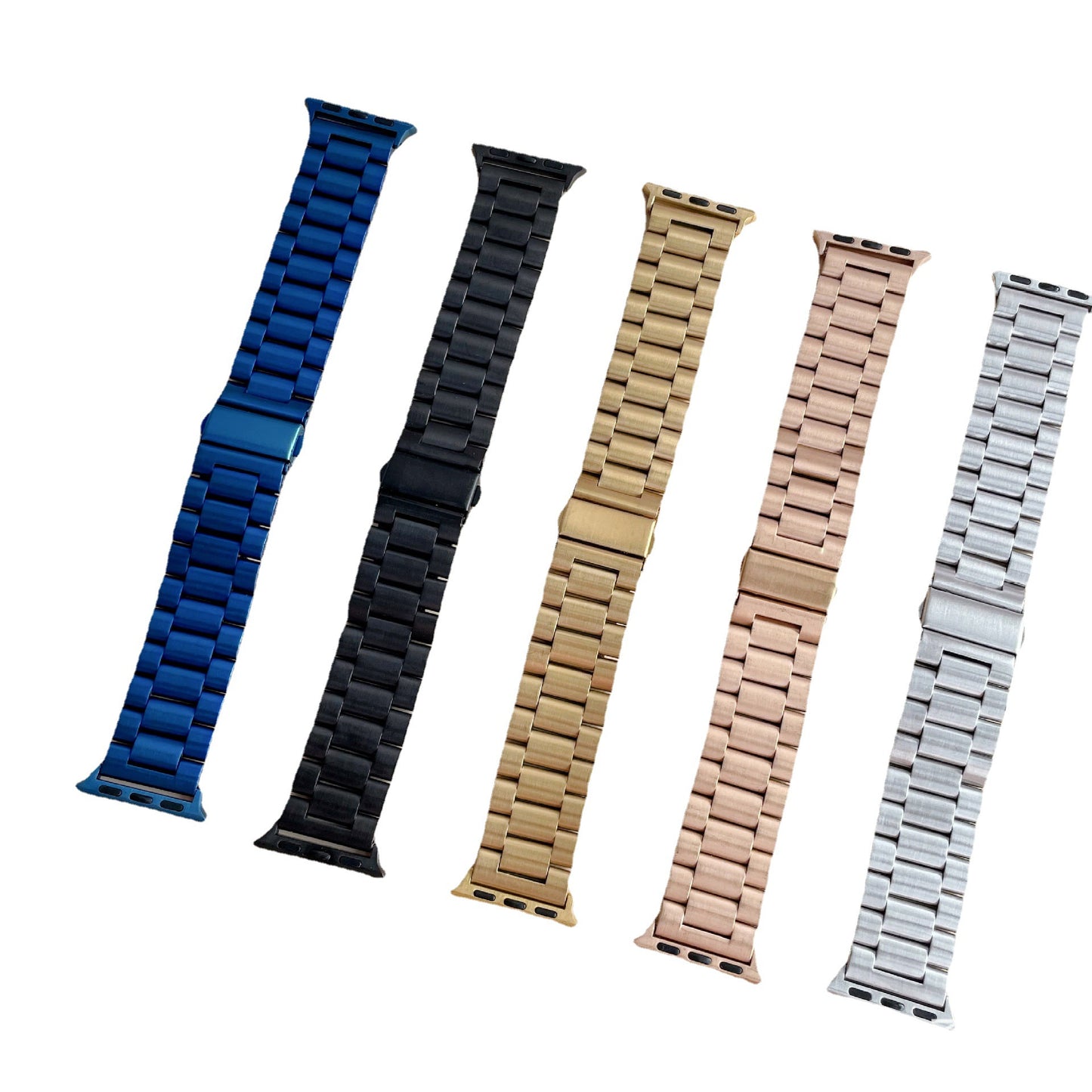 Suitable for Apple Watch 7 Apple Watch iwatch654321SE Metal Strap Stainless Steel Strap Chain