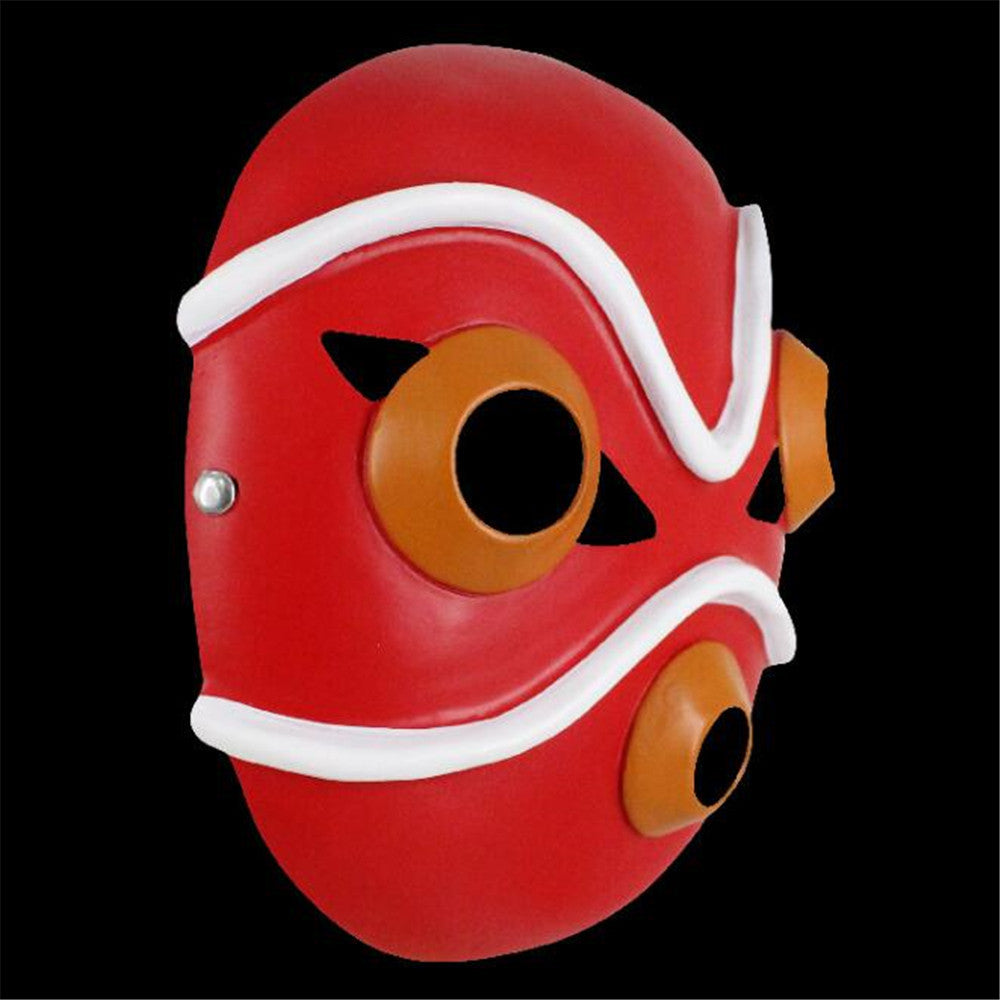 Halloween party mask Miyazaki Hayao Mononoke mask cosplay costume role play Internet celebrity TikTok props