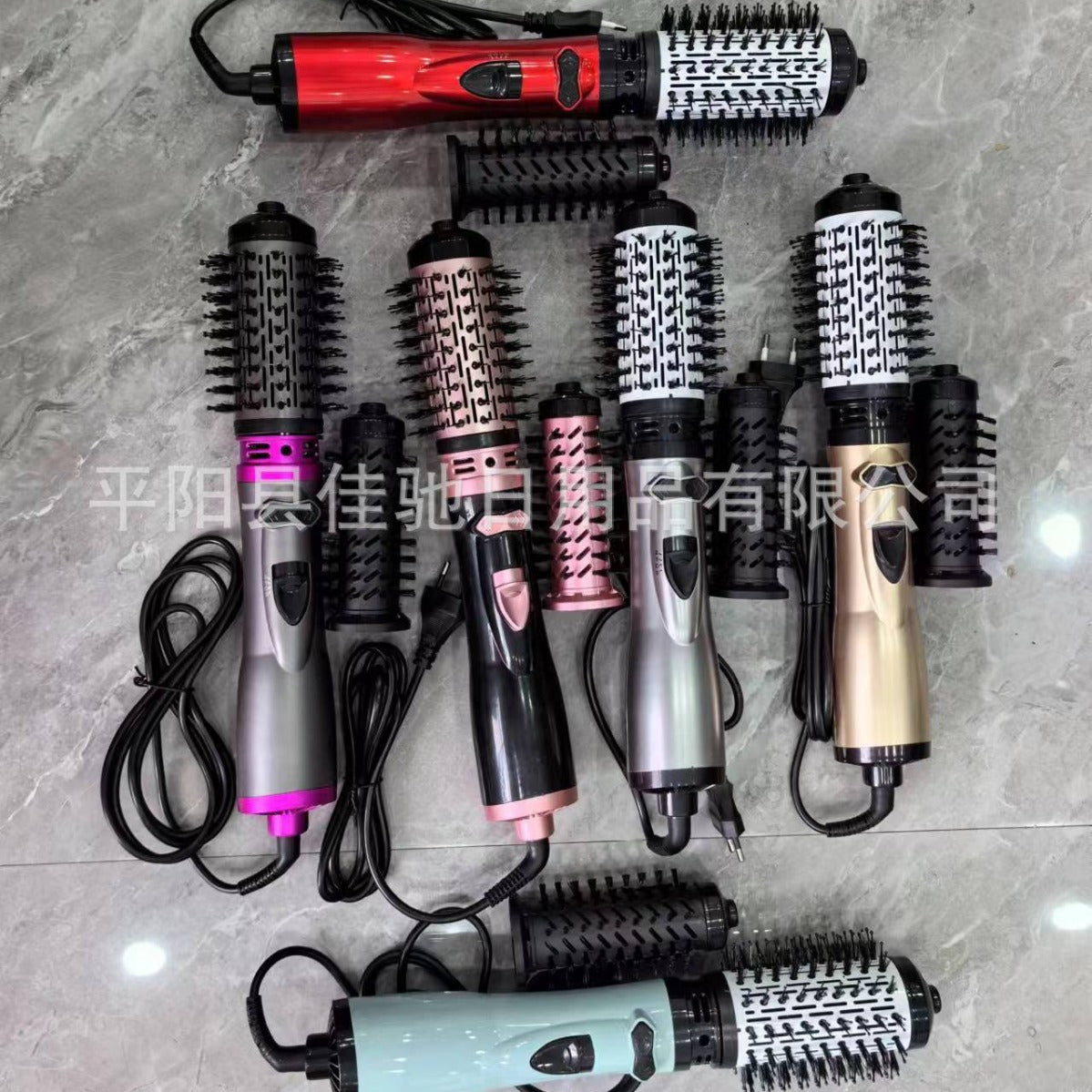 [Ready stock] Cross-border automatic curling comb, wavy curling comb, large curling comb, hot air comb, two-in-one constant temperature fluffy hair dryer comb