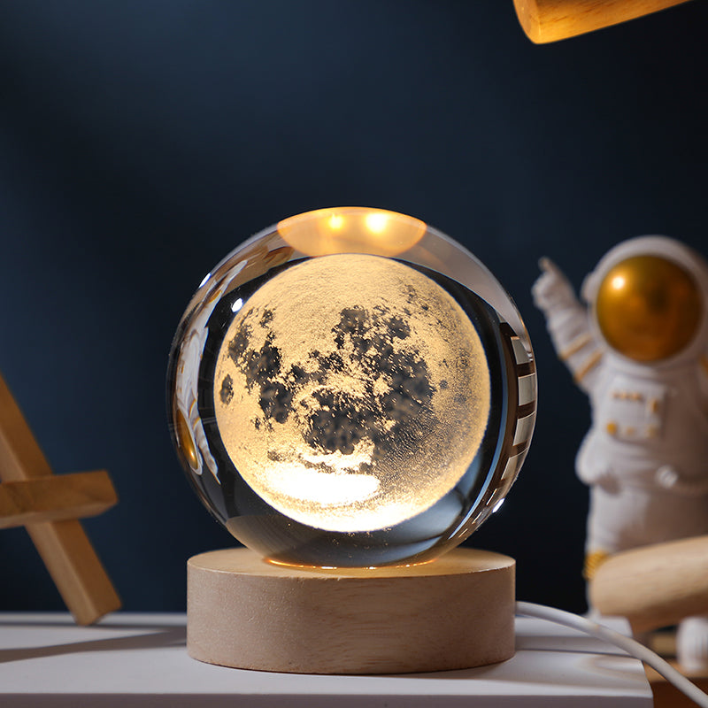 Moon lamp astronaut night lamp bedroom bedside table lamp starry sky lamp creative atmosphere lamp birthday gift lamp ornaments