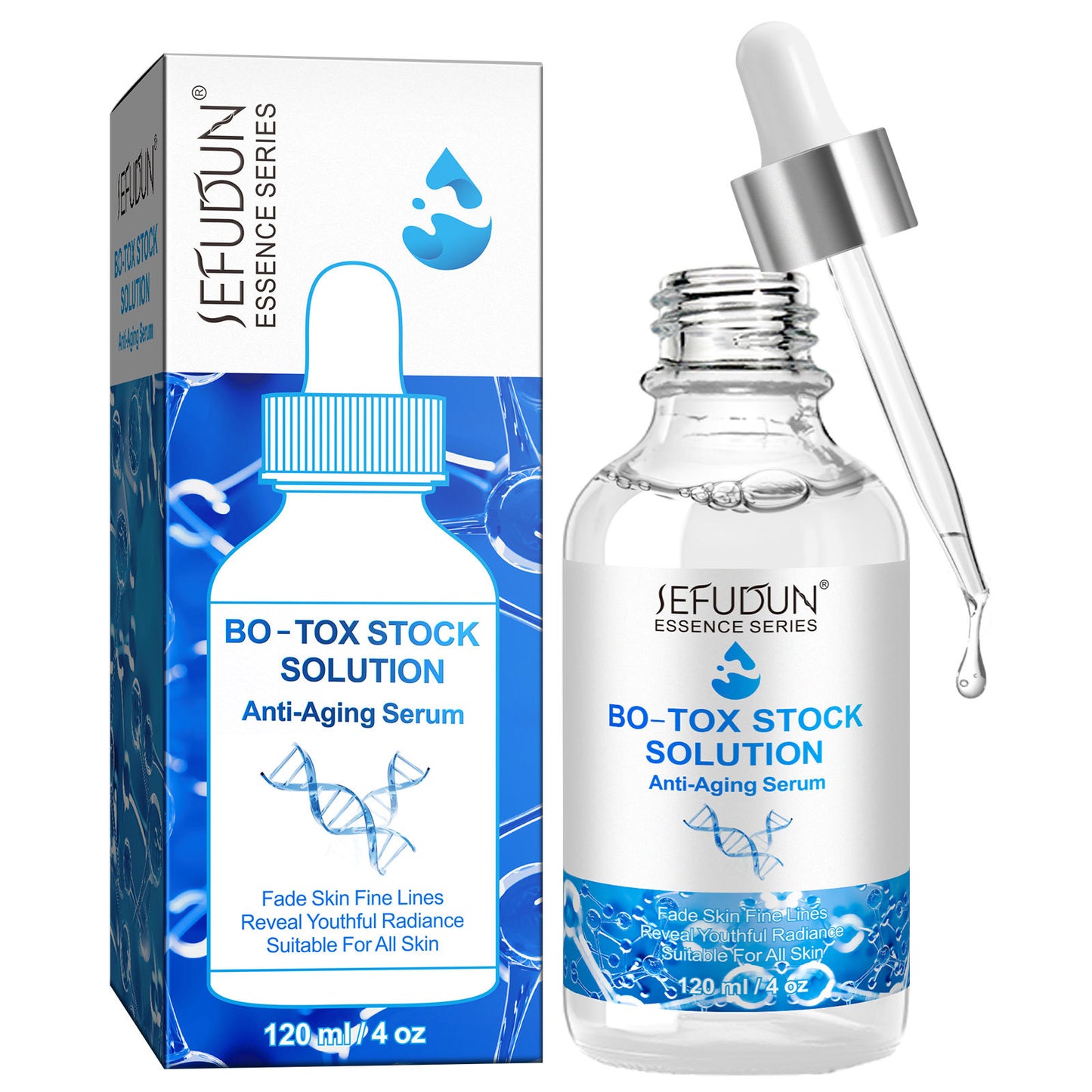 SEFUDUN botulinum essence fades fine lines, improves nasolabial lines, wrinkles, and broken lines essence peptide stock solution